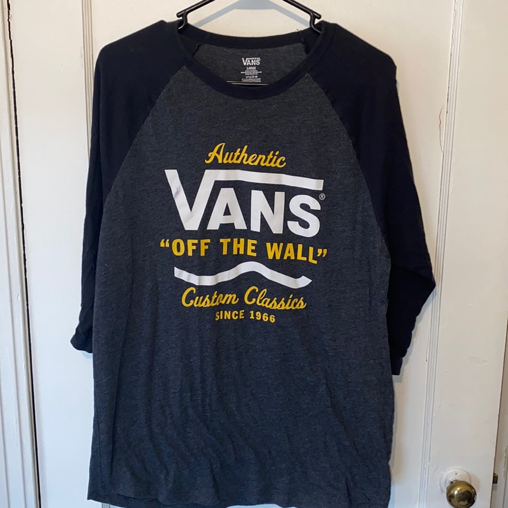 Vans baseball style T-shirt - Picture 1 of 5